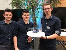 Übergabe 3D gedruckter F17